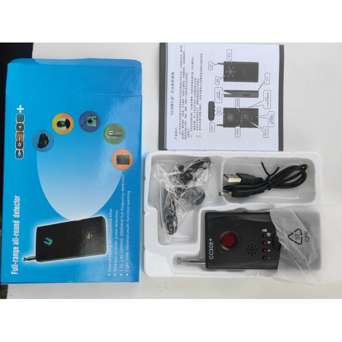 Детектор жучков и  камер Laser CC-308+