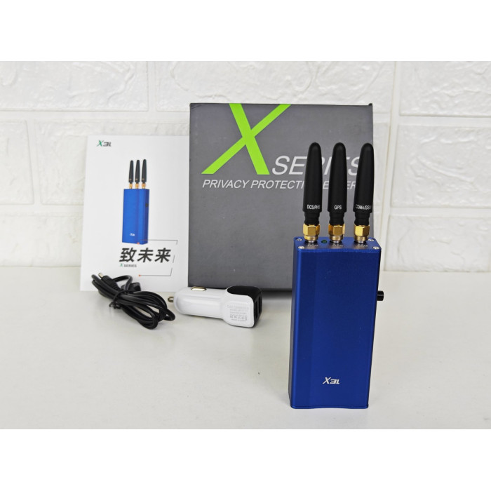 Портативна глушилка GPS,GSM,CDMA,DCS з вбудованим акумулятором|новинка 2025|X3L