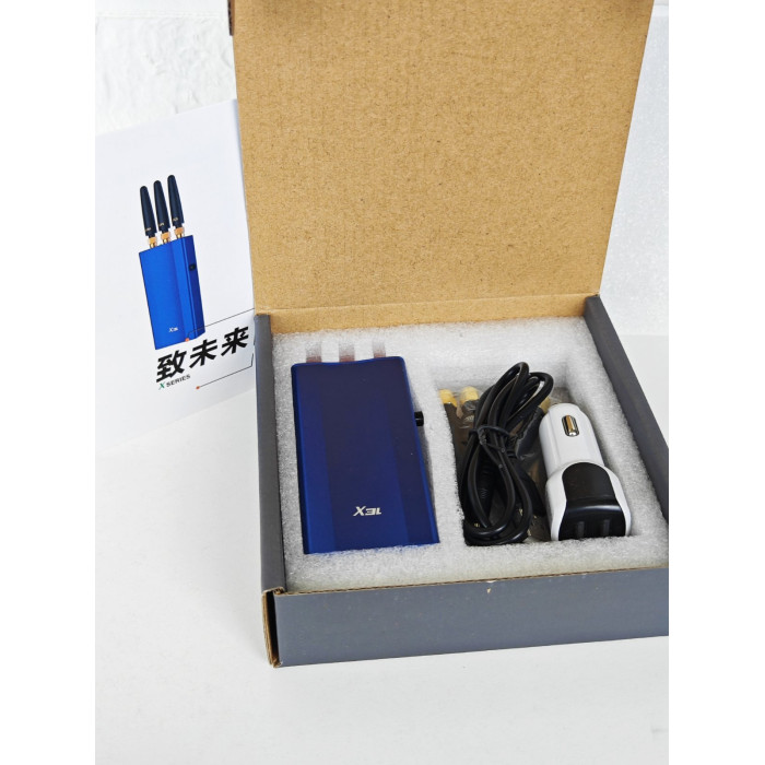 Портативна глушилка GPS,GSM,CDMA,DCS з вбудованим акумулятором|новинка 2025|X3L