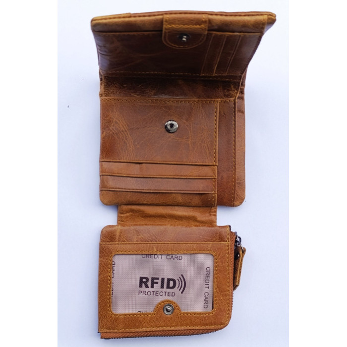 Екрануючий гаманець з RFID захистом від сканування