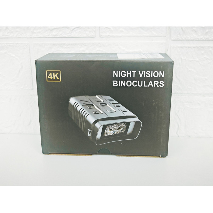 4K Телескоп нічного бачення Інфрачервоний 10-кратний цифровий зум 3-дюймовий екран WiFi Бінокль