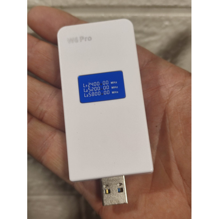 Глушилка сигналу WiFi 2.4Ггц, 5.2 Ггц, 5.8 Ггц, Bluetooth, W6 PRO, флешка