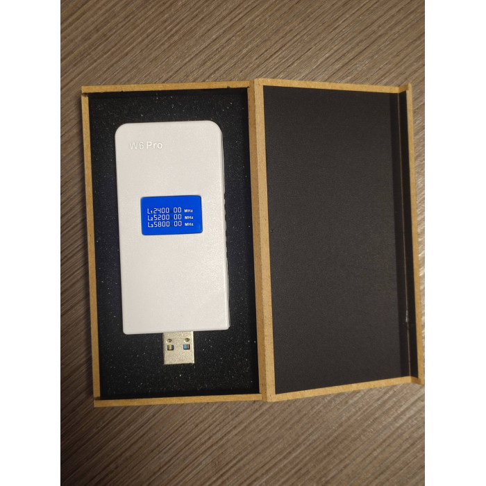 Глушилка сигналу WiFi 2.4Ггц, 5.2 Ггц, 5.8 Ггц, Bluetooth, W6 PRO, флешка