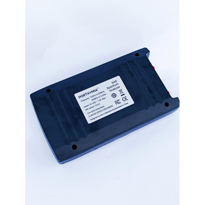 PORTXVNSA SA5/2в1 аналізатор спектра і генератор сигналів / 100 кГц до 5,3 ГГц / 5000mAh батарея