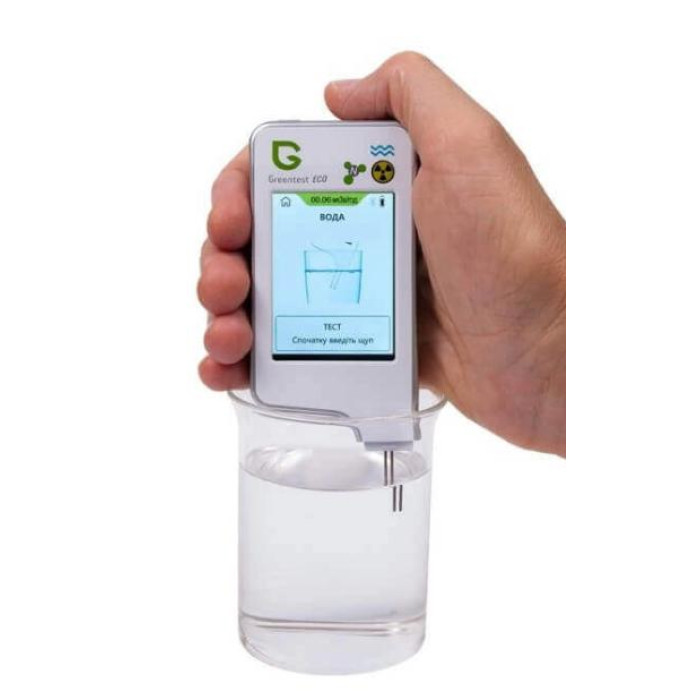 Екотестер Greentest ECO 6T - Дозиметр, нітрат-тестер та вимірювач жорсткості води в одному приладі