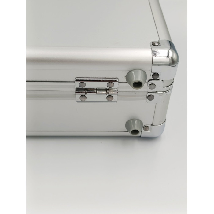 Металопластиковий кейс для обладнання з кодовим замком і поролоновим наповнювачем 29*20,5*10 см