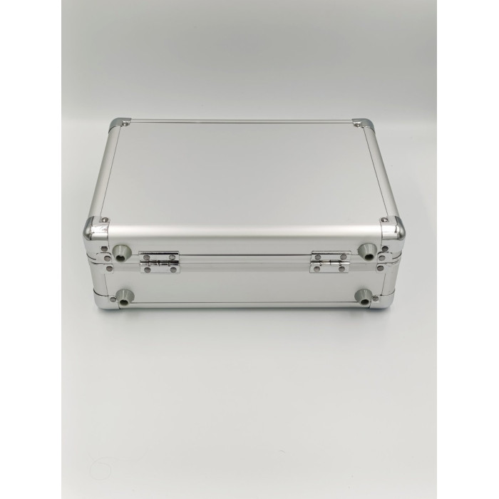 Металопластиковий кейс для обладнання з кодовим замком і поролоновим наповнювачем 29*20,5*10 см