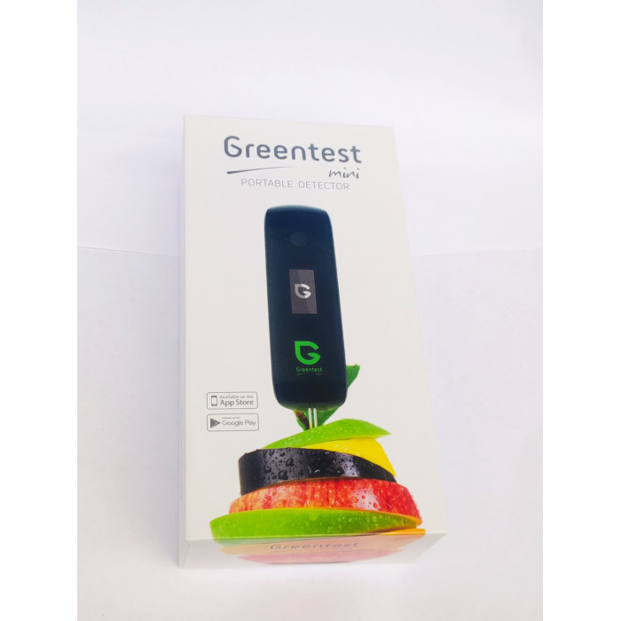 Greentest mini - прилад для експрес-аналізу концентрації нітратів у свіжих фруктах, овочах і м'ясі, TDS-метр (жорсткість води), а також фонового випромінювання в навколишньому середовищі та рівня радіоактивності окремих об'єктів.