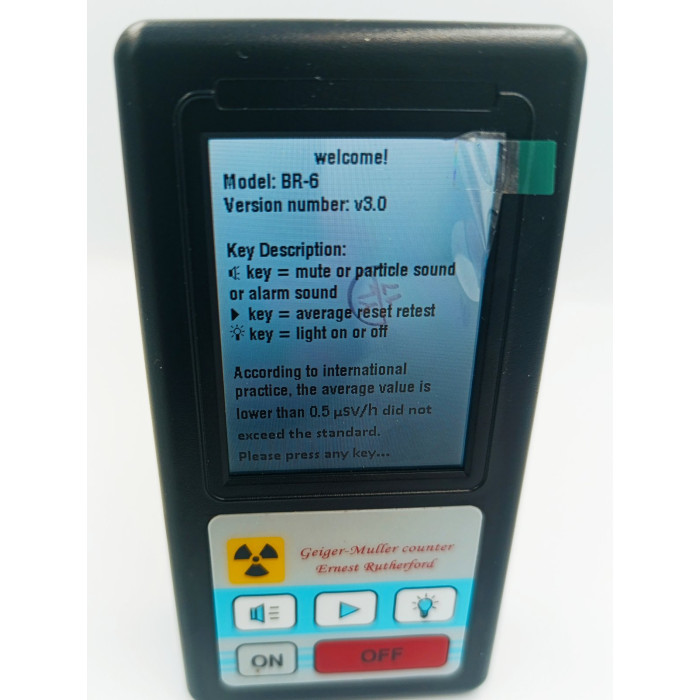 Радіаційний дозиметр BR-6