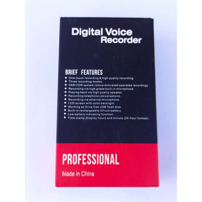 Портативний цифровий диктофон/професійний звук/голосова активація/16GB