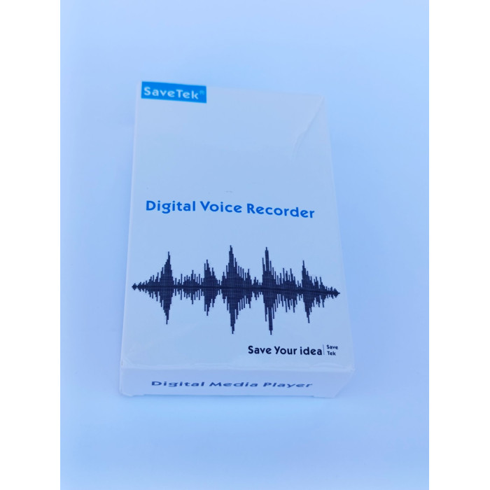 Професійний цифровий диктофон Savetek з функцією голосової активації/16 ГБ/шумодав