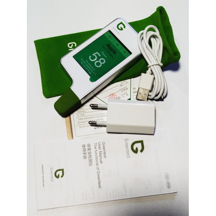 Нітратомір Greentest 3FT/екотестер харчових нітратів з аналізом води