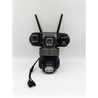 V380 Pro WiFi IP Camera Outdoor 12MP 6K cовременная система безопасности с тройными объективами и тройным экраном