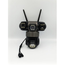 V380 Pro WiFi IP Camera Outdoor 12MP 6K cовременная система безопасности с тройными объективами и тройным экраном