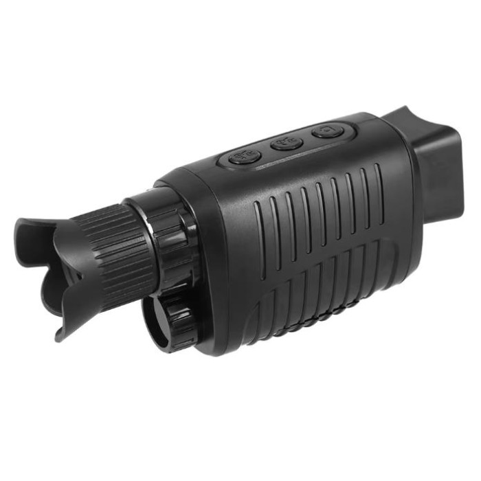 HD Монокулярний прилад нічного бачення з інфрачервоним 5-кратним цифровим зумом, мисливський телескоп для зовнішньої зйомки, повна темрява, 300 м, дальній телескоп