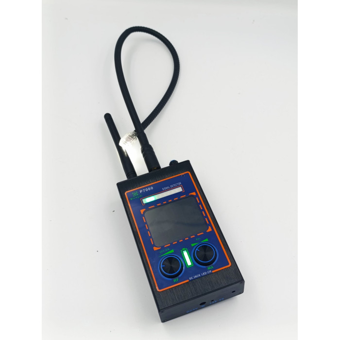 Высокочувствительный беспроводной детектор скрытых камер P7000 с магнитным сканирующим GPS-локатором