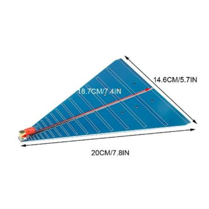 Широкосмугова спрямована логоперіодична антена 800 МГц - 6 ГГц