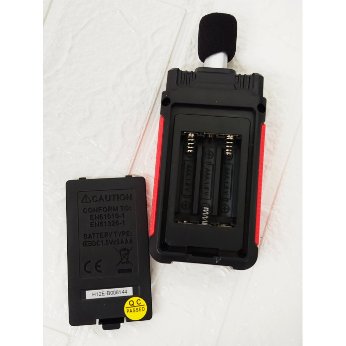 HABOTEST HT602 Шумомір Цифровий Ручний Вимірювач DB Sonometros Шумомір Звуковий Рівня 30-130 дБ Децибел Міні Шумомір