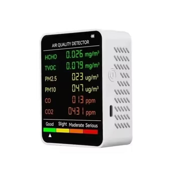 Багатофункціональний монітор якості повітря 6 в 1