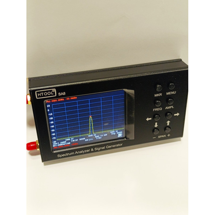 Модернізований аналізатор спектра SA8, джерело сигналу 35-6200 МГц, портативний бездротовий генератор сигналів, безперервно оновлена система