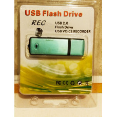 2в1 Міні 16 ГБ Міні Диктофон Цифровий Звукозаписувальний Апарат USB Флеш-накопичувач