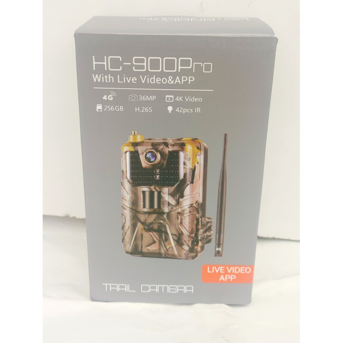 Фотопастка Suntek HC 900LTE-PRO-Live-4K (36Mп, Хмара, Онлайн-відео)