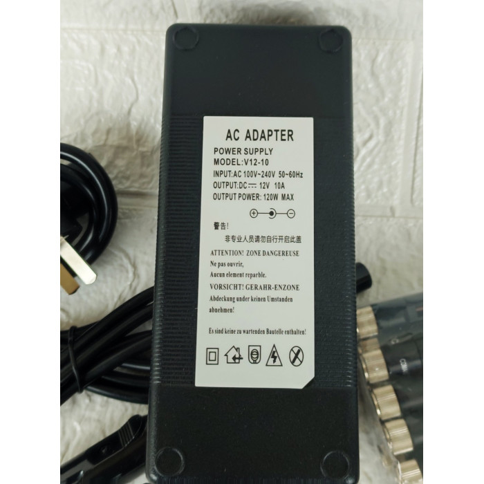 Стаціонарна глушилка (CDMA/GSM/DCS/PHS/3G/4G/5G/5,8G/2,4G/WIFI/VHF/UHF/GPS/Beidou) 10 антен 20 Вт