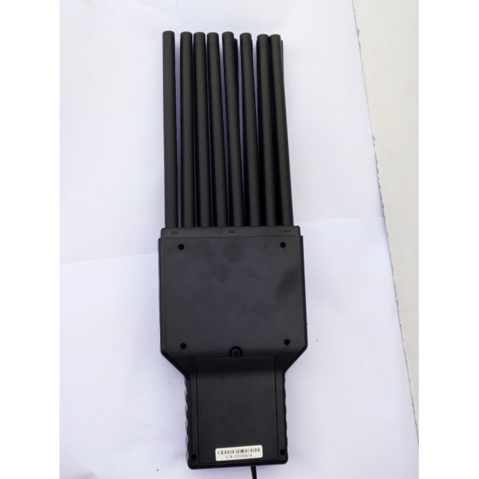 Мультичастотна глушилка сигналів мобільного зв'язку (GPS/Wi-Fi/GSM/5G/VHF/LOJACK/RC) Термінатор 18 Вт