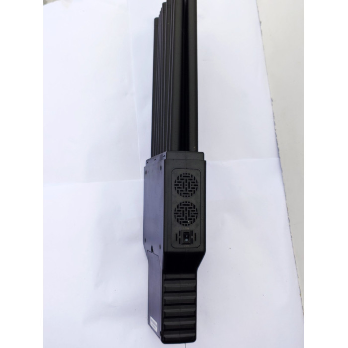 Мультичастотна глушилка сигналів мобільного зв'язку (GPS/Wi-Fi/GSM/5G/VHF/LOJACK/RC) Термінатор 18 Вт