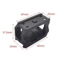 Новое крепление Scar Style Leap 01 QD 1,93 дюйма для коллиматорного прицела с высокой установкой и полной оригинальной маркировкой