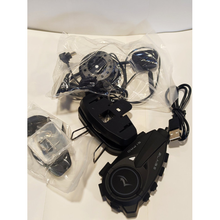 Мотогарнітура BLAISE S1 Pro/1080P HD Камера/IP66 водонепроникна/6 гонщиків/1000 метрів/шумодав/домофон