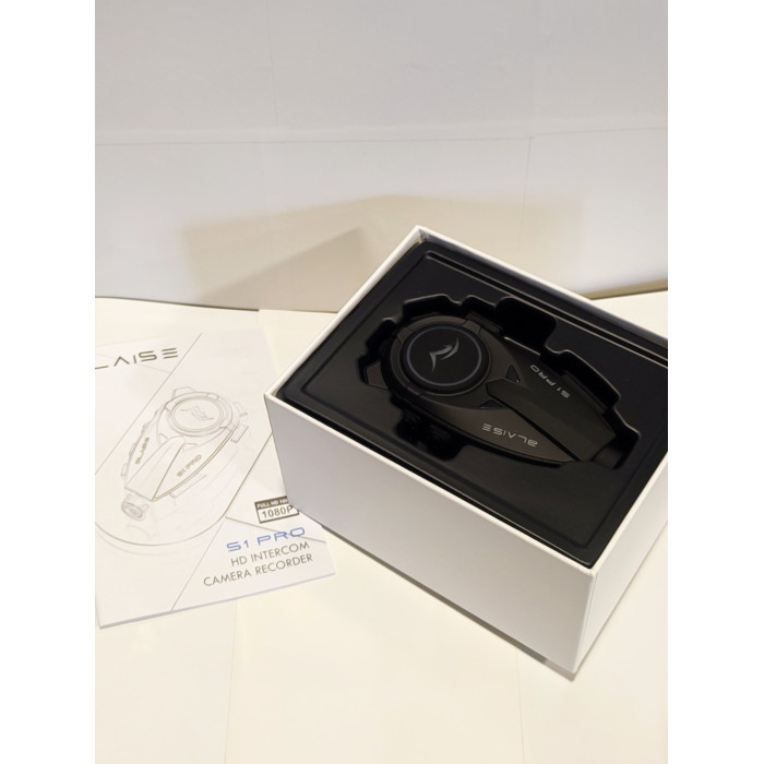 Мотогарнітура BLAISE S1 Pro/1080P HD Камера/IP66 водонепроникна/6 гонщиків/1000 метрів/шумодав/домофон