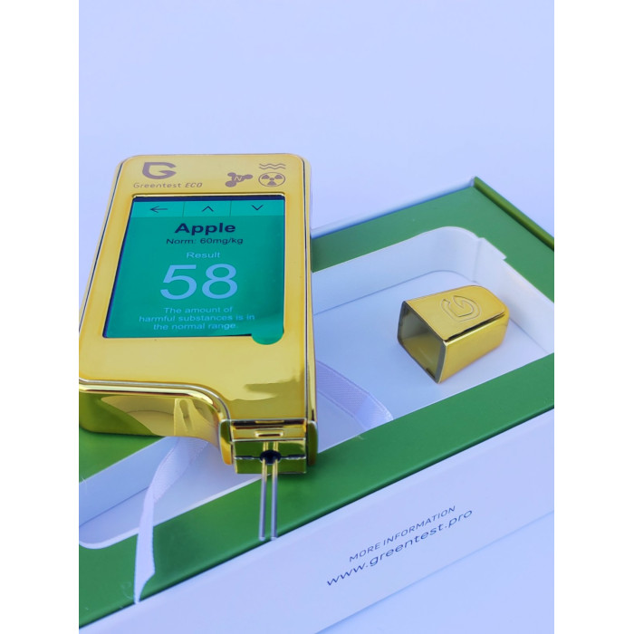 Екотестер Greentest ECO 6T GOLD - Дозиметр, нітрат-тестер та вимірювач жорсткості води в одному приладі