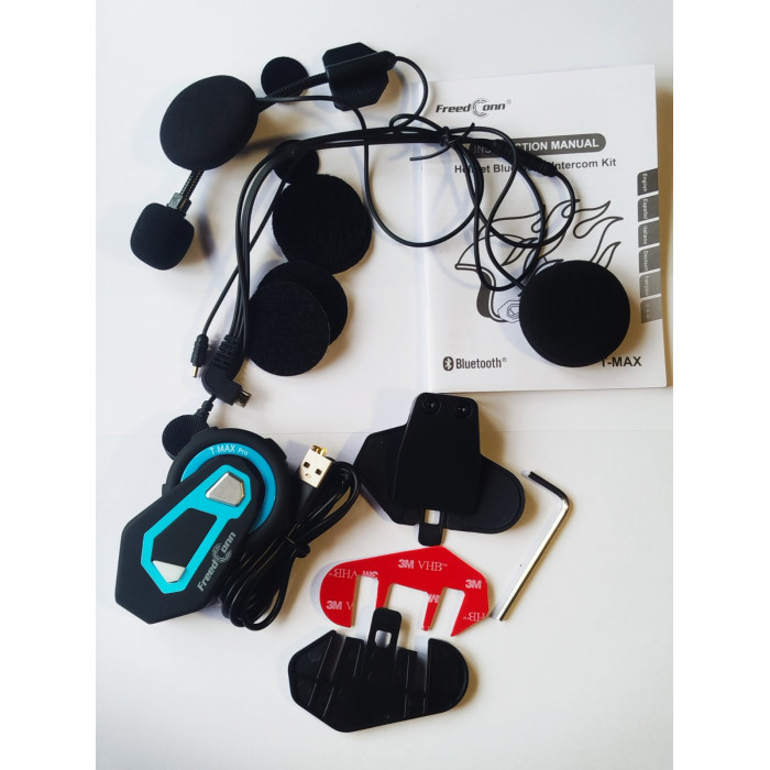 Bluetooth-гарнітура FreedConn Helmet|T-MAX PRO|1500 метрів