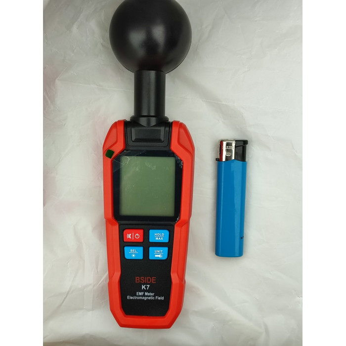 Вимірювач електромагнітного випромінювання, BSIDE, K7, Pro, Electromagnetic Detector, EMF Me