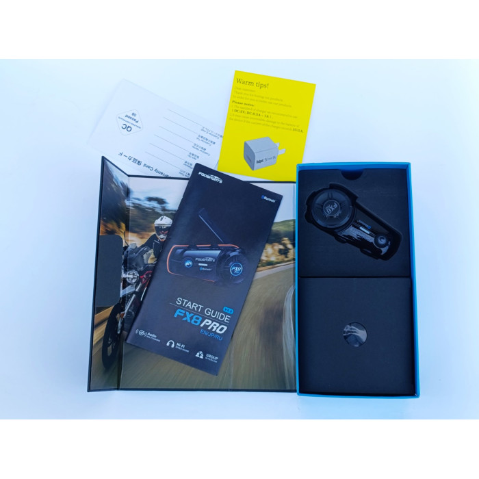 Мотогарнітура Fodsports FX8 Pro/8 гонщиків/1000 метрів