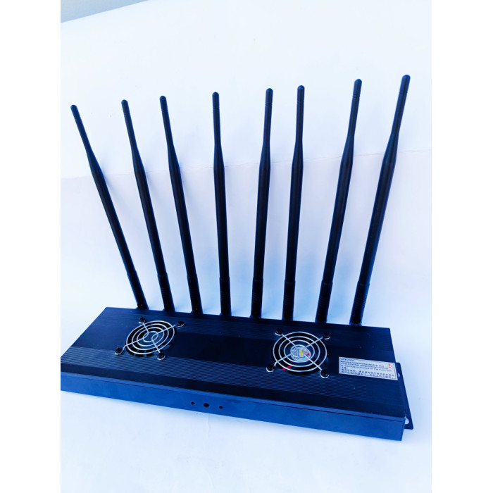 Глушилка сигналів (gsm/3G/4G/Wi-Fi/GPS/Bluetooth) 8-канальна (настільна) R.E.S.T. 2025