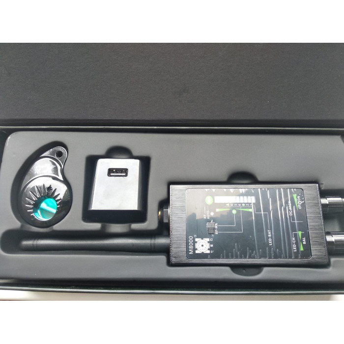 M8000 — детектор жучков, GPS трекеров и скрытых видеокамер