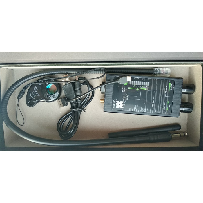 M8000 — детектор жучков, GPS трекеров и скрытых видеокамер