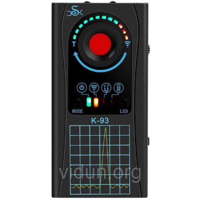 Детектор жучков GPS трекеров и скрытых видеокамер К93