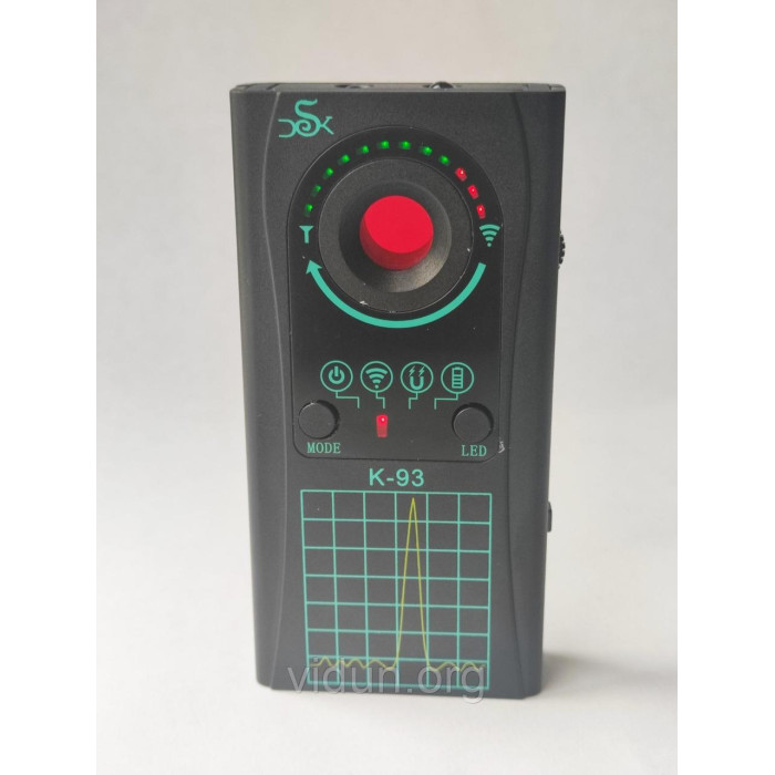 Детектор жучков GPS трекеров и скрытых видеокамер К93