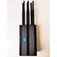 Переносна глушилка стільникового зв'язку 6 антен GSM, GPS ГЛОНАСС, WIFI Bluetooth